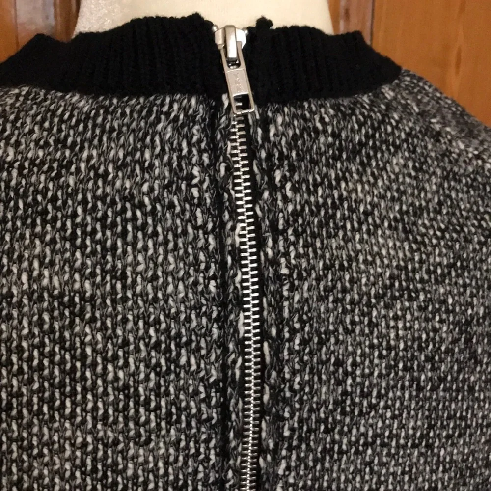 Michael Stars High Low Zip Back Sweater - Picture 6 of 9